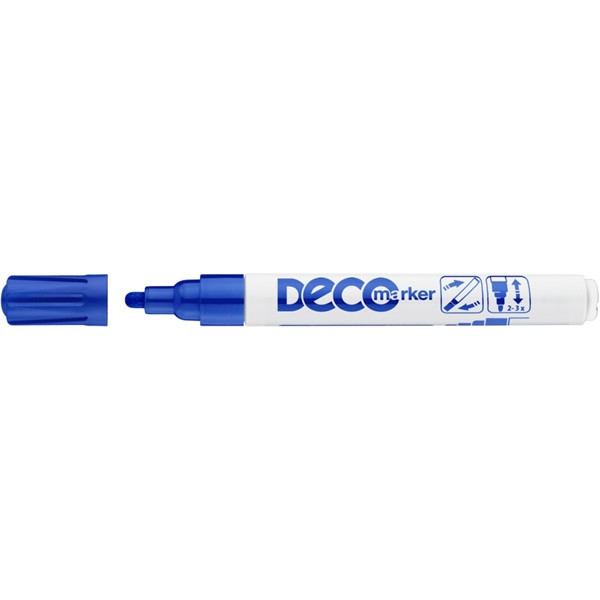 ICO Deco Marker kék lakkmarker