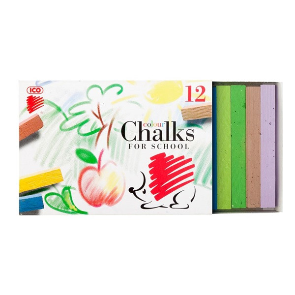 ICO Süni 12db-os vegyes színű színes kréta ICO Süni 12db-os vegyes színű színes kréta