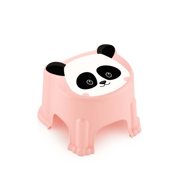 IRIS BSF-00836 Panda gyermek sámli, rózsaszín vagy kék színű