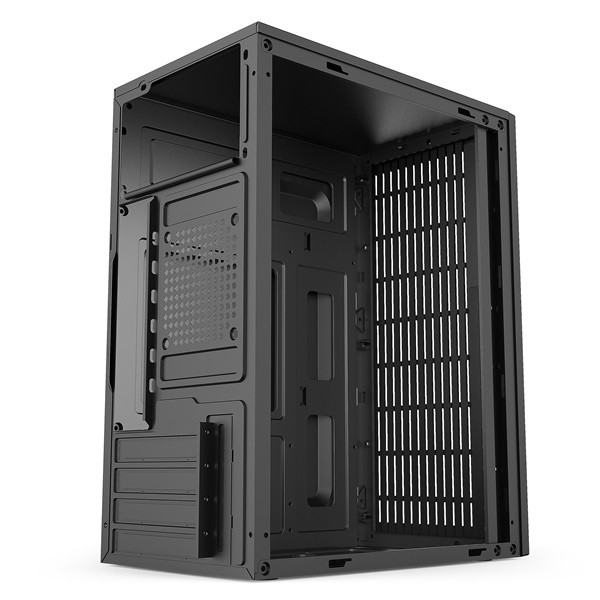 IRIS Q2515 fekete (táp nélküli) mATX számítógépház