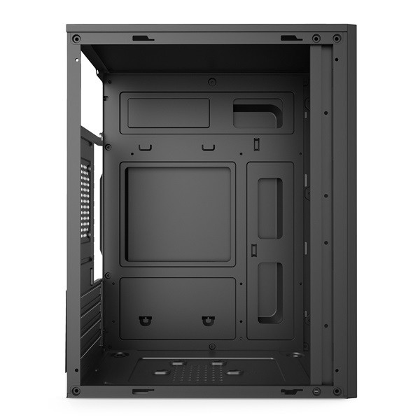 IRIS Q2517 fekete (táp nélküli) mATX számítógépház