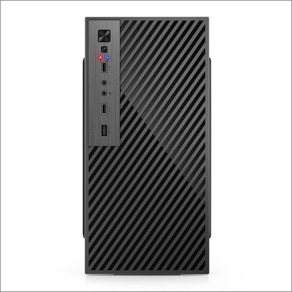 IRIS Q2517 fekete (táp nélküli) mATX számítógépház