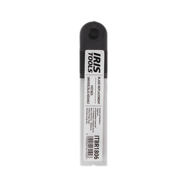 IRIS TOOLS ITBR1806 10db pótkés univerzális késhez 18mm, 0,6mm, fehér