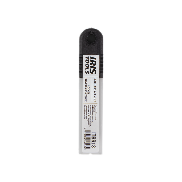 IRIS TOOLS ITBR18 10db pótkés univerzális késhez 18mm, 0,4mm, fehér