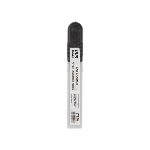 IRIS TOOLS ITBR9-83 10db pótkés univerzális késhez 9mm, 0,4mm, fehér