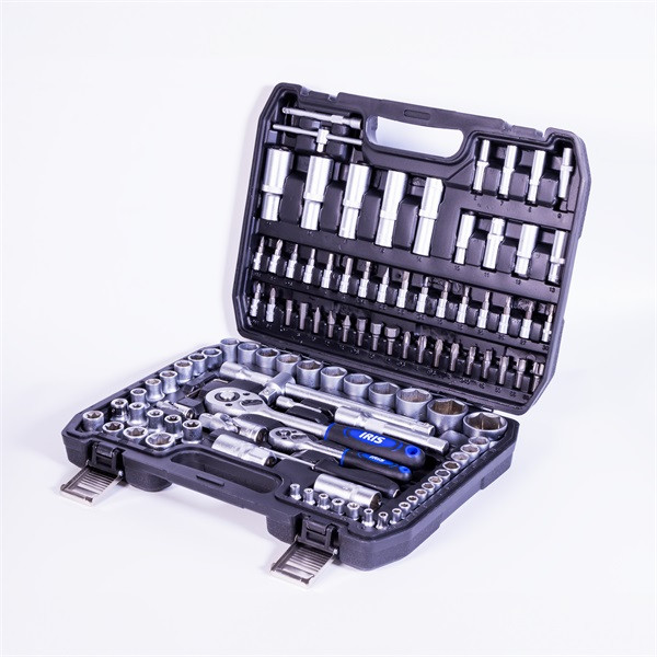 IRIS TOOLS SS-108-013 108 darabos dugókulcs készlet (1/4"&1/2") IRIS TOOLS SS-108-013 108 darabos dugókulcs készlet (1/4"&1/2")
