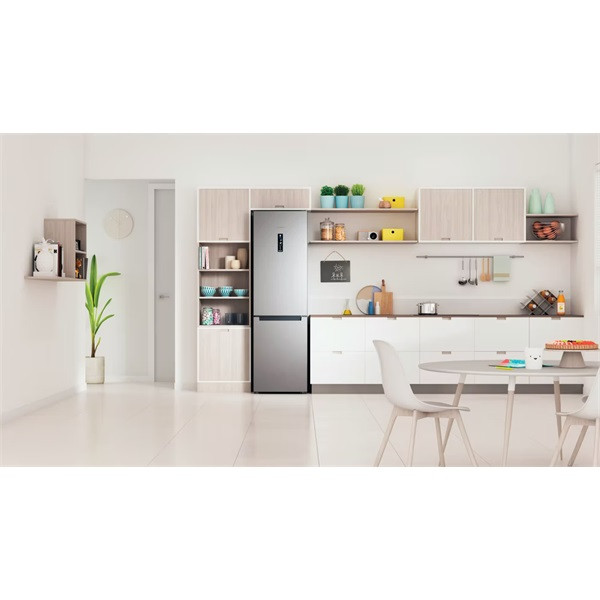 Indesit INFC9 TT33X inox alulfagyasztós hűtőszekrény Indesit INFC9 TT33X inox alulfagyasztós hűtőszekrény