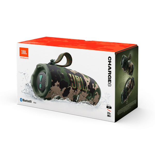 JBL Charge 6 terepszínű Bluetooth hangszóró