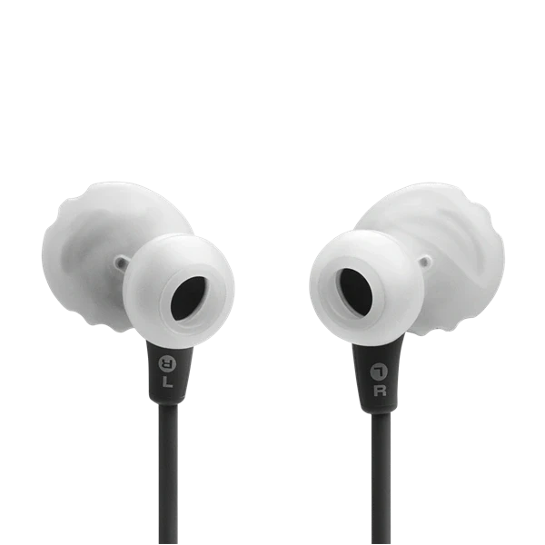 JBL Endurance Run 3 vezetékes mikrofonos fekete-szürke sport fülhallgató