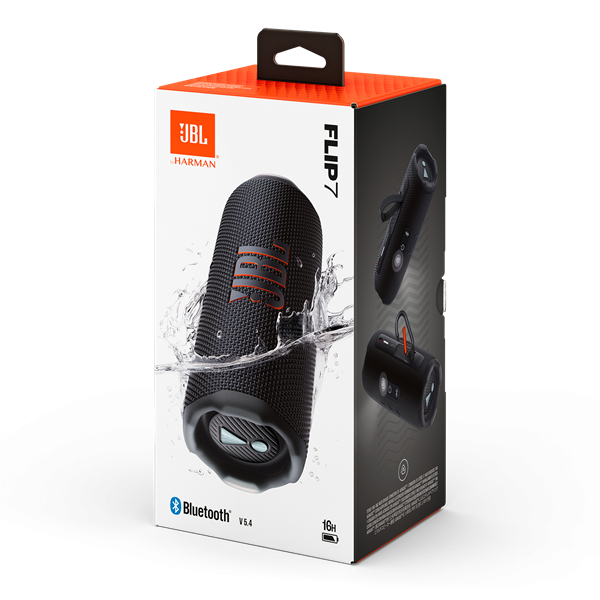 JBL FLIP 7 fekete Bluetooth hangszóró