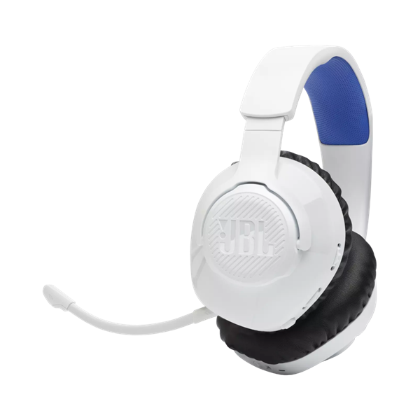 JBL Quantum 360 vezeték nélküli fehér/kék gamer headset