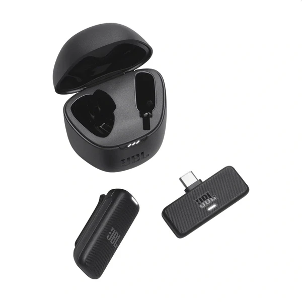 JBL Quantum Stream USB-C vezeték nélküli fekete streaming mikrofon