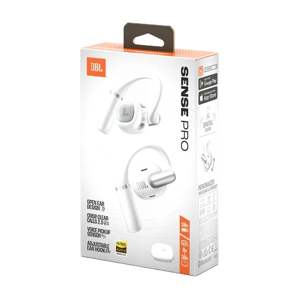 JBL Sense Pro True Wireless Bluetooth fehér Open-Ear fülhallgató