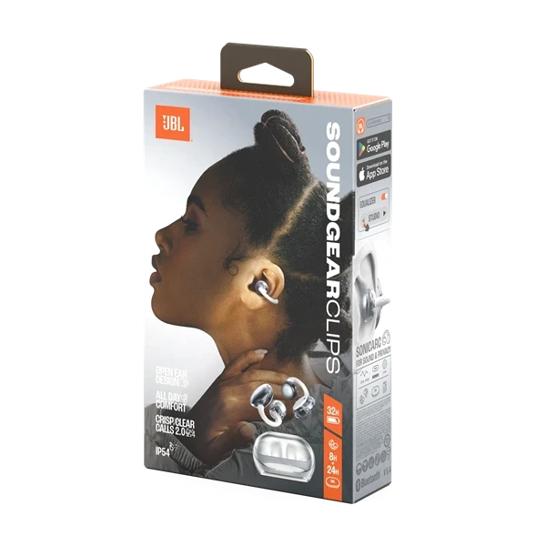 JBL Soundgear Clips True Wireless Bluetooth fehér Open-Ear fülhallgató