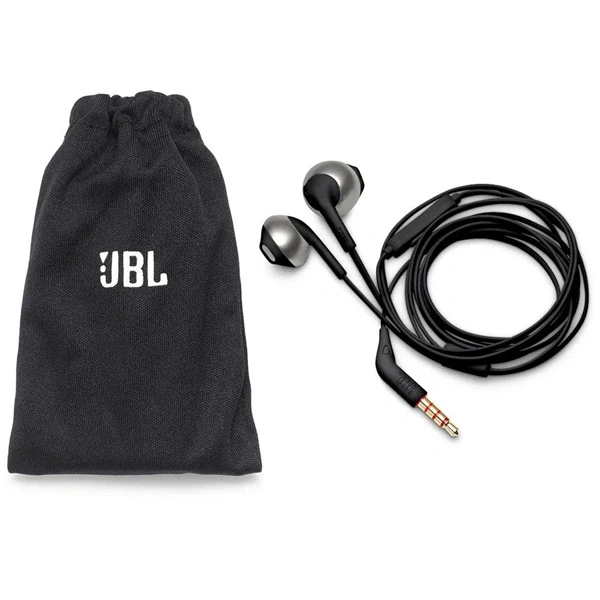 JBL T205BLKE fekete mikrofonos fülhallgató