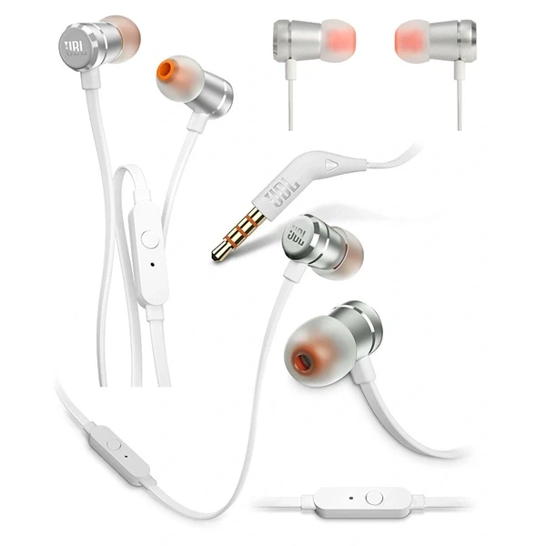 JBL T290SILE ezüst mikrofonos fülhallgató