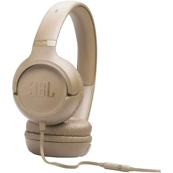 JBL Tune 530 USB-C vezetékes bézs fejhallgató