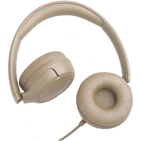 JBL Tune 530 USB-C vezetékes bézs fejhallgató