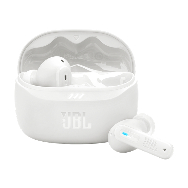 JBL Tune Beam 2 True Wireless Bluetooth zajszűrős fehér fülhallgató