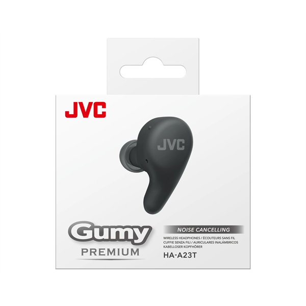 JVC HA-A23T-B True Wireless Bluetooth zajszűrős fekete fülhallgató
