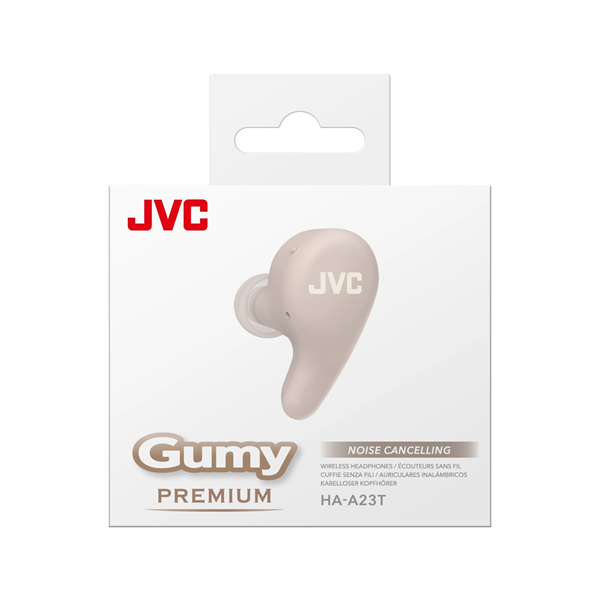 JVC HA-A23T-T True Wireless Bluetooth zajszűrős barna fülhallgató