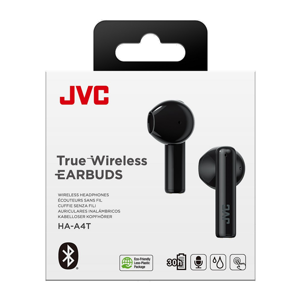 JVC HA-A4T-B True Wireless Bluetooth fekete fülhallgató JVC HA-A4T-B True Wireless Bluetooth fekete fülhallgató