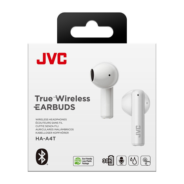 JVC HA-A4T-W True Wireless Bluetooth fehér fülhallgató