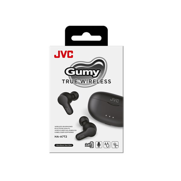 JVC HA-A7T2-B True Wireless Bluetooth fekete fülhallgató JVC HA-A7T2-B True Wireless Bluetooth fekete fülhallgató