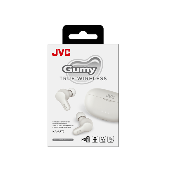 JVC HA-A7T2-W True Wireless Bluetooth fehér fülhallgató