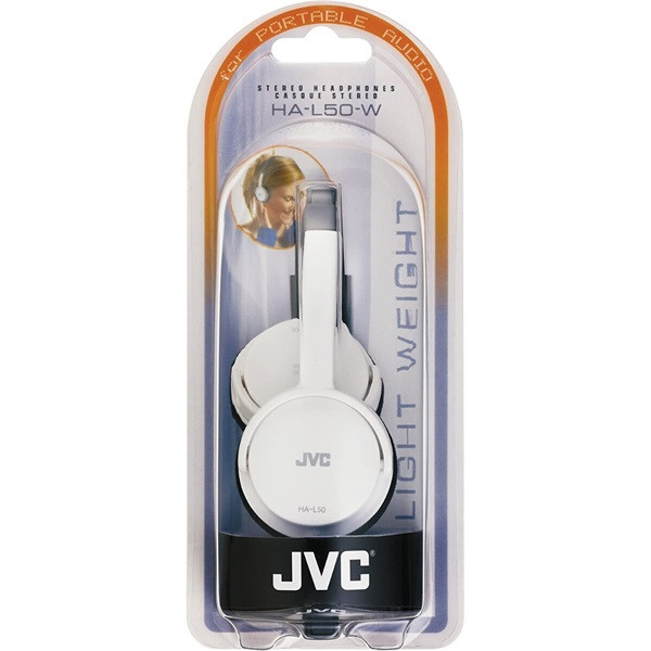 JVC HA-L50W fehér fejhallgató JVC HA-L50W fehér fejhallgató