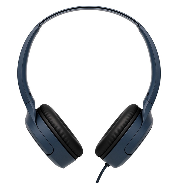 JVC HA-S33UC-A USB-C vezetékes kék mikrofonos fejhallgató