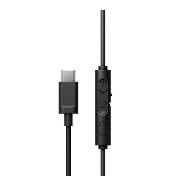 JVC HA-S33UC-B USB-C vezetékes fekete mikrofonos fejhallgató JVC HA-S33UC-B USB-C vezetékes fekete mikrofonos fejhallgató