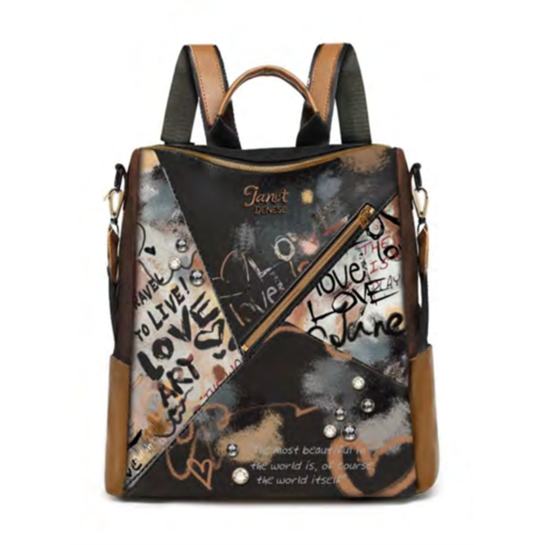Janet Denese J-156-Art Gallery hátizsák