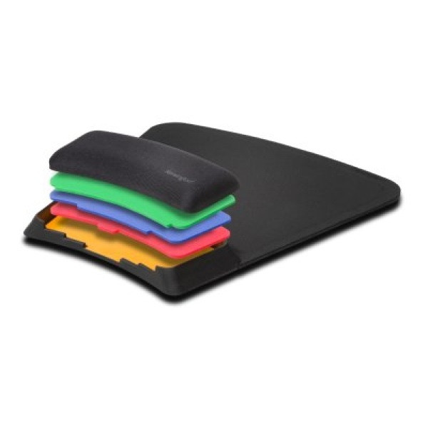 Kensington K55793EU SmartFit fekete géltöltésű ergonomiai csuklótámaszos egérpad Kensington K55793EU SmartFit fekete géltöltésű ergonomiai csuklótámaszos egérpad