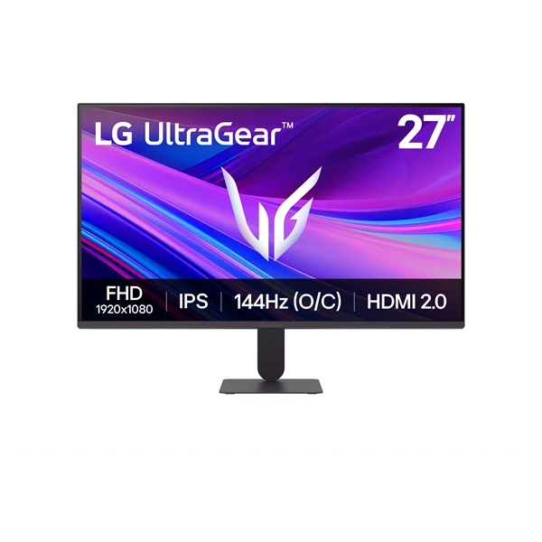 LG 27" 27G411A-B.AEU UltraGear FHD IPS 144Hz HDMI/DP gamer monitor