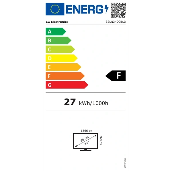 LG 32" 32LN340CBLD.AEU HD LED TV