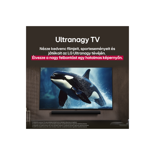 LG 43" 43UA75003LA 4K UHD AI Smart TV