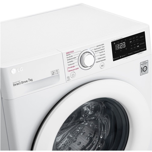 LG F2WV3S7S3E keskeny 7 kg elöltöltős mosógép LG F2WV3S7S3E keskeny 7 kg elöltöltős mosógép
