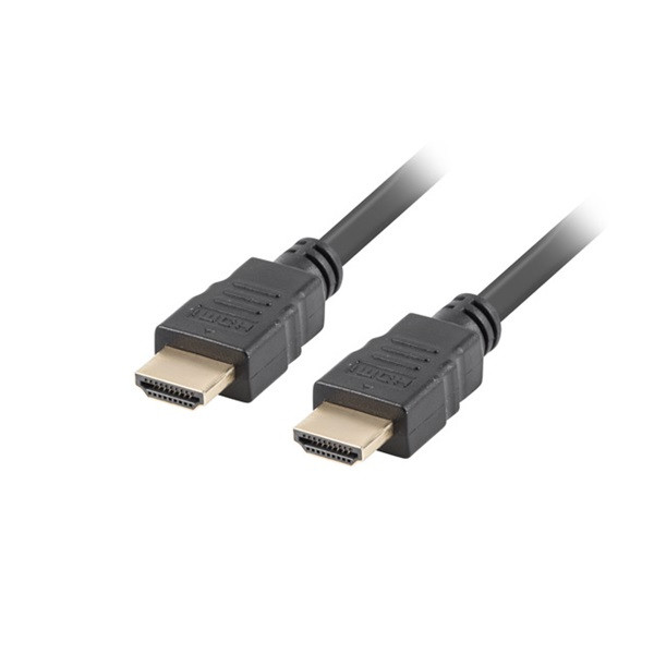 Lanberg 1m HDMI apa - apa fekete kábel Lanberg 1m HDMI apa - apa fekete kábel