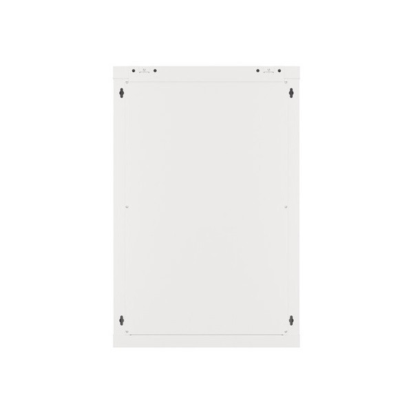 Lanberg WF01-6618-10S 19" 18U SZÉL:600 MÉLY:600 MAG:907 lapraszerelt üvegajtós szürke fali rack szekrény