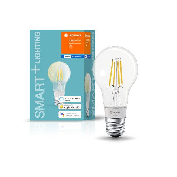 Ledvance Smart+ BT FIL okos fényforrás, állíthatő fényerővel, 6W 2700K E27 okos, vezérelhető intelligens fényforrás
