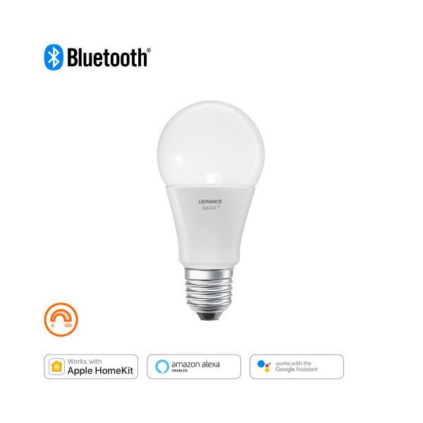 Ledvance Smart+ BT fényforrás, áll. fényerővel, 9W 2700K E27 okos, vezérelhető intelligens fényforrás