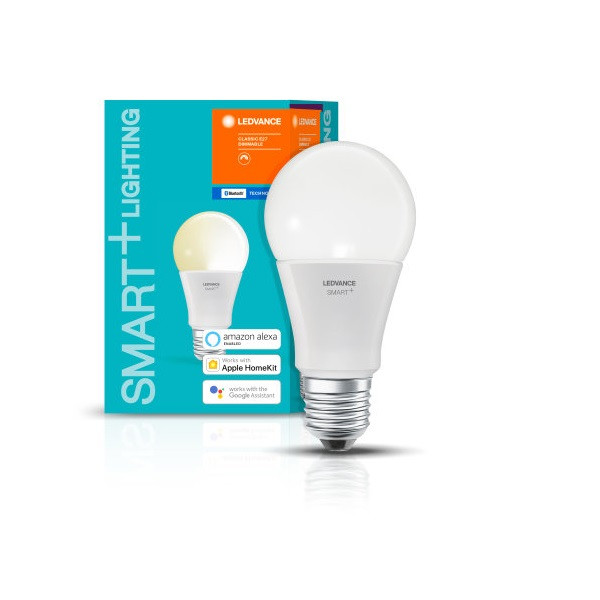 Ledvance Smart+ BT fényforrás, áll. fényerővel, 9W 2700K E27 okos, vezérelhető intelligens fényforrás
