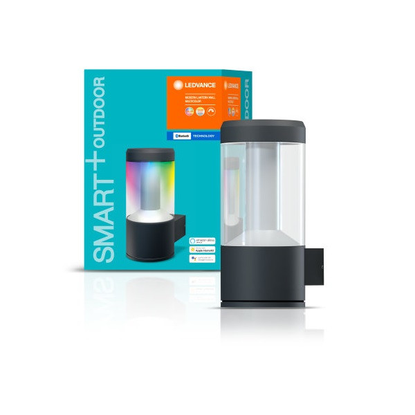 Ledvance Smart+ BT okos kültéri lámpa Modern Lantern Wall okos, vezérelhető intelligens fényforrás