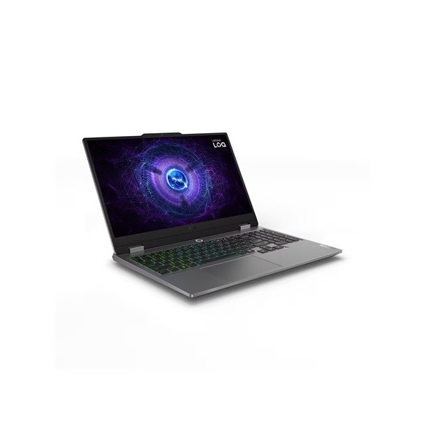 Lenovo LOQ 15IAX9 15,6"FHD/Intel Core i5-12450HX/24GB/512GB/RTX 4060 8GB/FreeDOS/szürke laptop