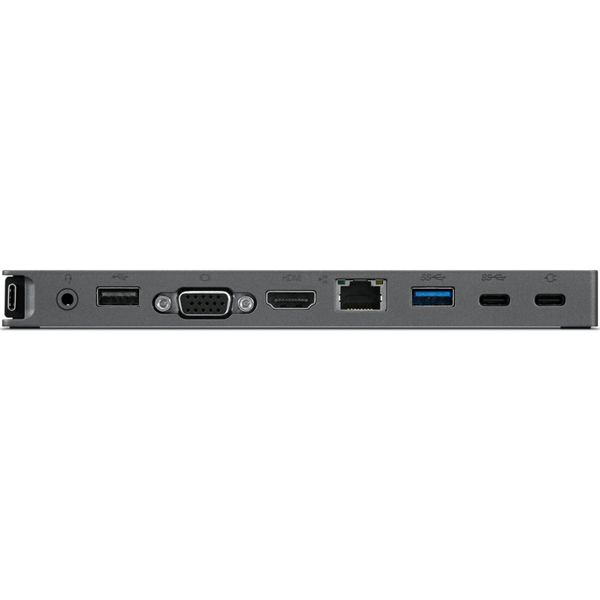 Lenovo ThinkPad 40AU0065EU 65W USB-C Mini Dock fekete dokkoló Lenovo ThinkPad 40AU0065EU 65W USB-C Mini Dock fekete dokkoló