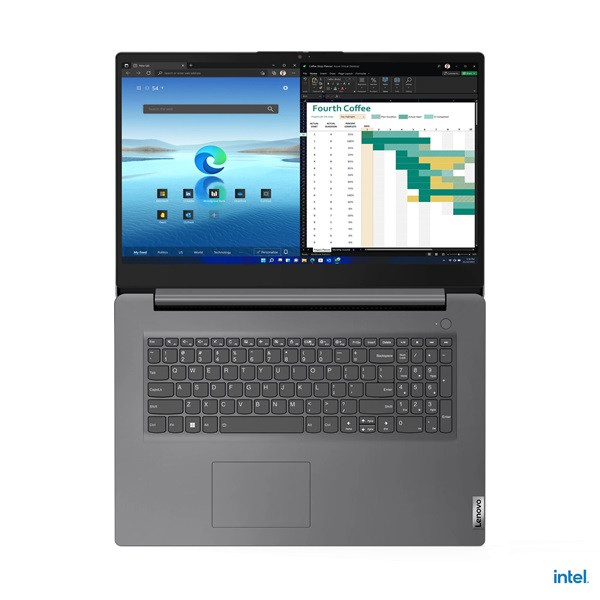 Lenovo V17 G4 IRU 17,3"FHD/Intel Core i3-1315U/8GB/256GB/Int.VGA/FreeDOS/szürke laptop