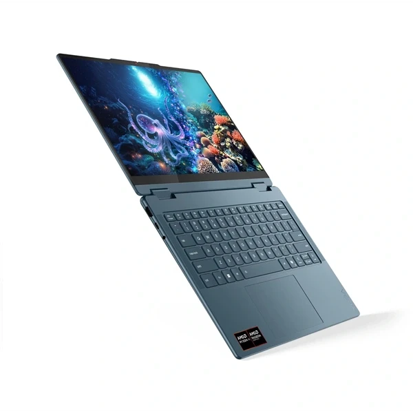 Lenovo Yoga 7 14AKP10 14"WUXGA Touch/AMD Ryzen AI 5 340/16GB/512GB/Int.VGA/FreeDOS/kagylóhéj laptop