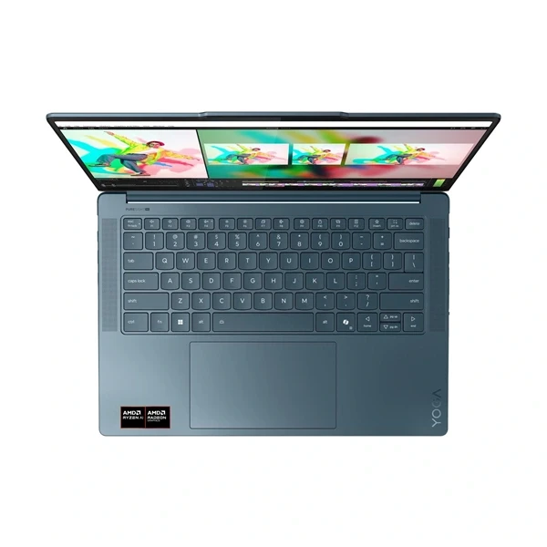 Lenovo Yoga Pro 7 14AKP10 14,5"3K/AMD Ryzen AI 7 350/32GB/1TB/Int.VGA/Win11/zöldeskék laptop
