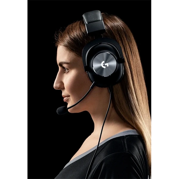 Logitech 991-000358 Pro X Gaming fekete fejhallgató és állvány